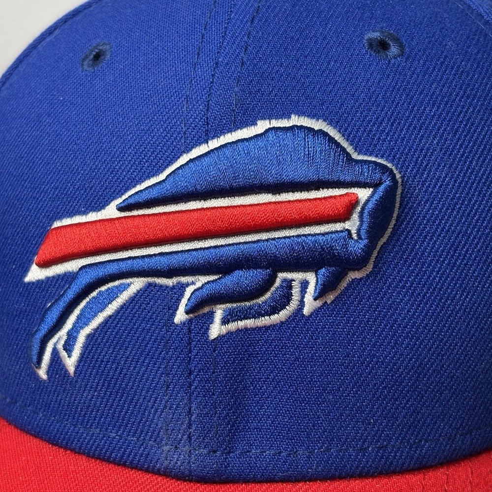 New Era Buffalo Bills 9Forty The‎ League Blue Adjustable Strap Hat Cap - Picture 5 of 11